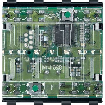 KNX push-button module, 1-gang, System M