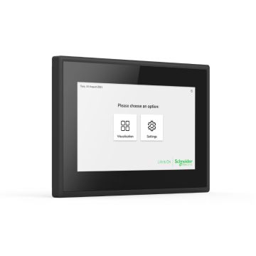 SpaceLogic KNX Touch IP 7 inch Smart Screen Black