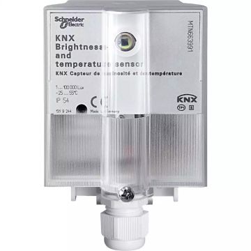 KNX brightness- a. temperature sensor