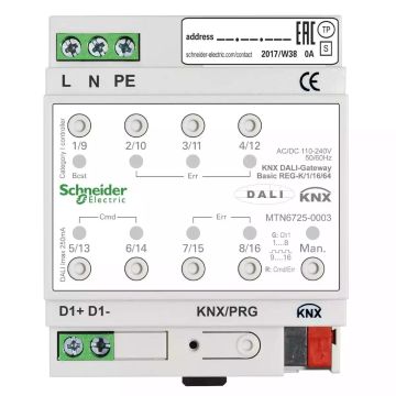 KNX DALI-Gateway Basic REG-K/1/16/64