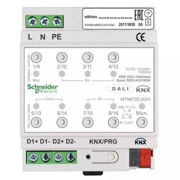 KNX DALI-Gateway Basic REG-K/2/16/64