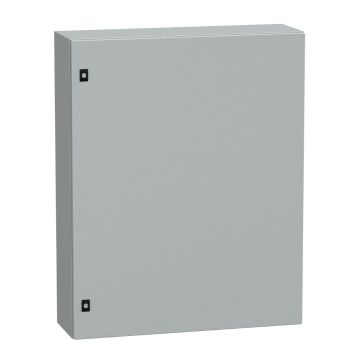 Spacial CRN plain door w/o mount.plate. H1000xW800xD250 IP66 IK10 RAL7035..