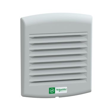 ClimaSys forced vent. IP54, 38m3/h, 230V, with outlet grille and filter G2