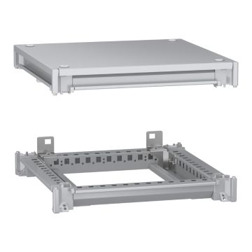 Bottom and top frame, PanelSeT SFN, for electrical enclosure W400 D400mm, roof included