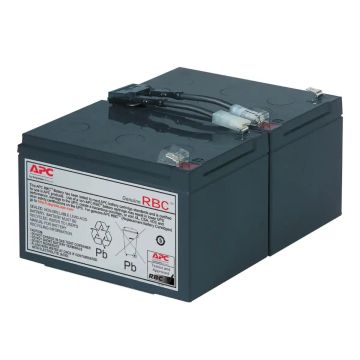 APC Replacement Battery Cartridge, VRLA battery, 11Ah, 12VDC, 2-year warranty