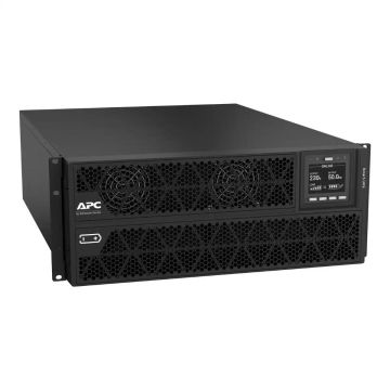 APC Smart-UPS On-Line, 5kVA/5kW, Rack/Tower, 230V, 2x IEC C13+1x IEC C19+Hard wire 3-wire (H+N+E) outlets, Network Card, W/O rail kit