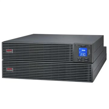 APC Easy UPS On-Line, 1000VA, Rackmount 4U, 230V, 4x IEC C13 outlets, Intelligent Card Slot, LCD, Extended runtime, W/O rail kit