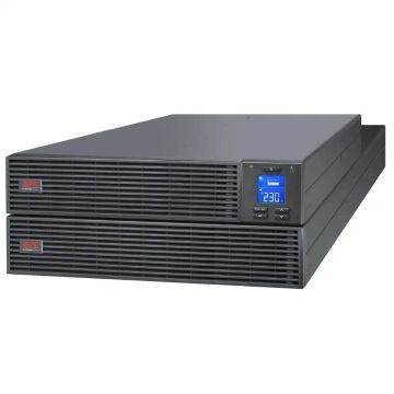 APC Easy UPS On-Line, 6kVA/6kW, Rackmount 4U, 230V, Hard wire 3-wire(1P+N+E) outlet, Intelligent Card Slot, LCD, W/O rail kit