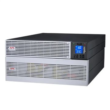 APC Easy UPS On-Line, 6kVA/6kW, Lithium-ion, Rack/Tower 5U, 230V, 1 Hard wire (1P+N+E) outlet, Intelligent Card Slot, Extended runtime, W/ rail kit