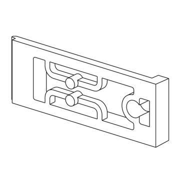 Modicon M172 Performance 12 clips-on lock for Panel Mounting