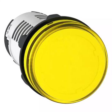 PILOT LIGHT LED YELLOW 120V AC