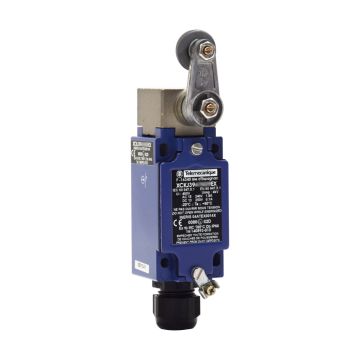 Limit switch, Limit switches XC Standard, XCKJ, roller lever, 2NC + NO, ATEX/IECEx