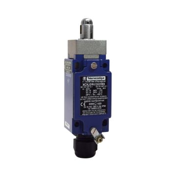 Limit switch, Limit switches XC Standard, XCKJ, roller plunger, 2NC + NO, ATEX/IECEx