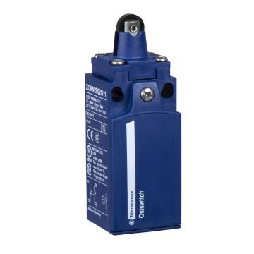 Limit switch, Limit switches XC Standard, XCKN, plastic roller plunger, 1NC+1 NO, snap, Pg11