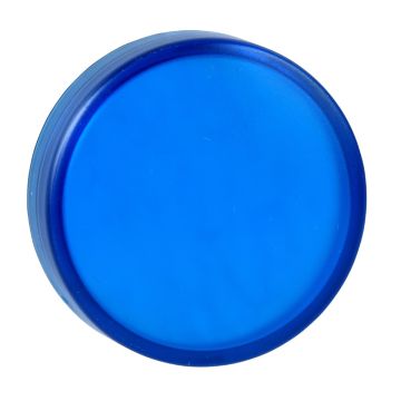 Harmony XB5, Harmony XB4, blue plain lens for circular pilot light Ø22 mm with BA9s bulb