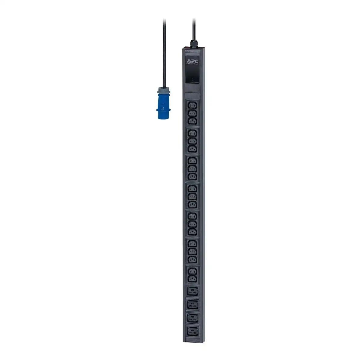 APC Easy Rack PDU, Basic, 0U, 1 Phase, 3.7kW, 230V, 16A, 20 x C13 and 4 x C19 outlets, IEC60309 2P+E inlet