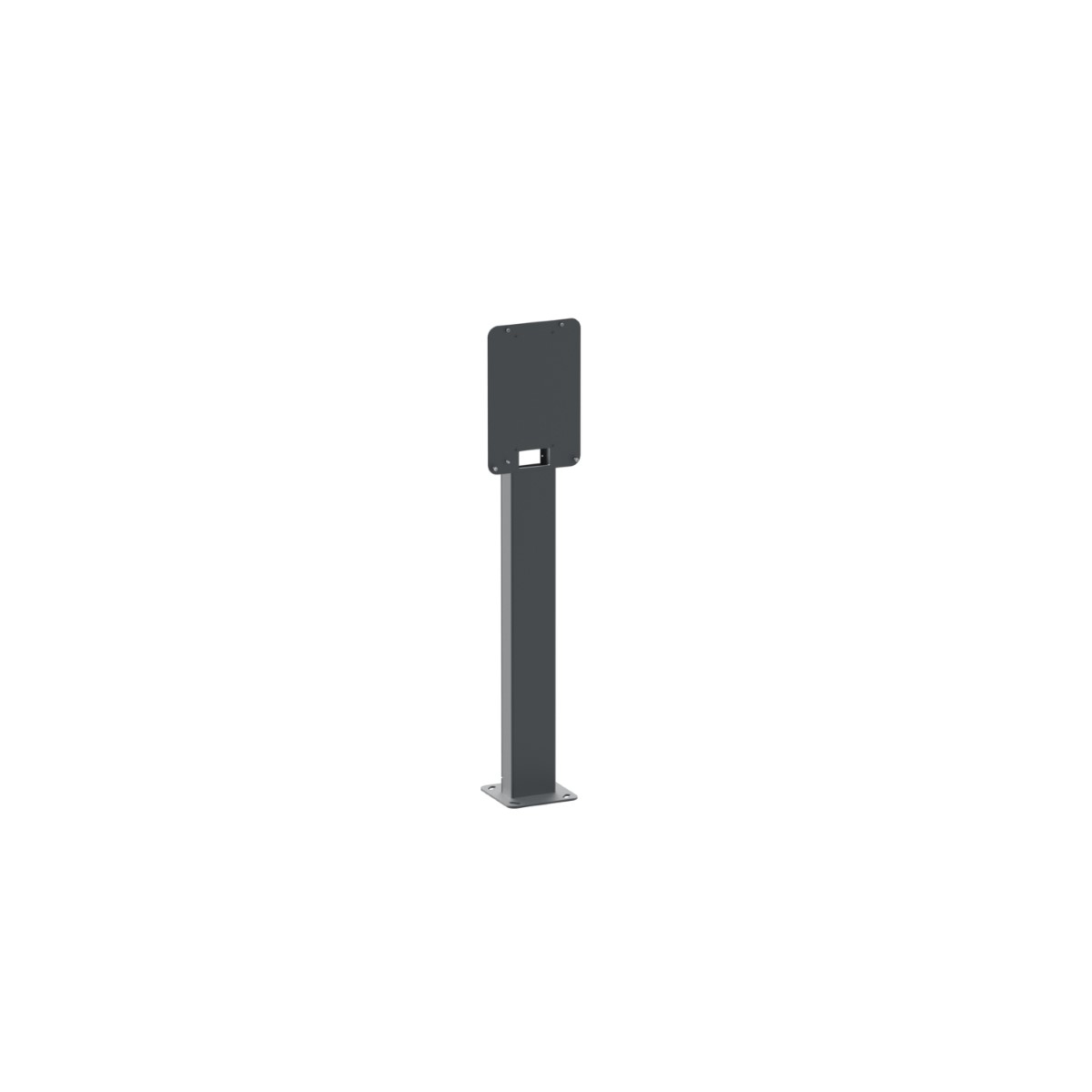 Thin pole, EVlink, for 1 EVlink Wallbox, Wallbox Plus or Smart Wallbox charging station