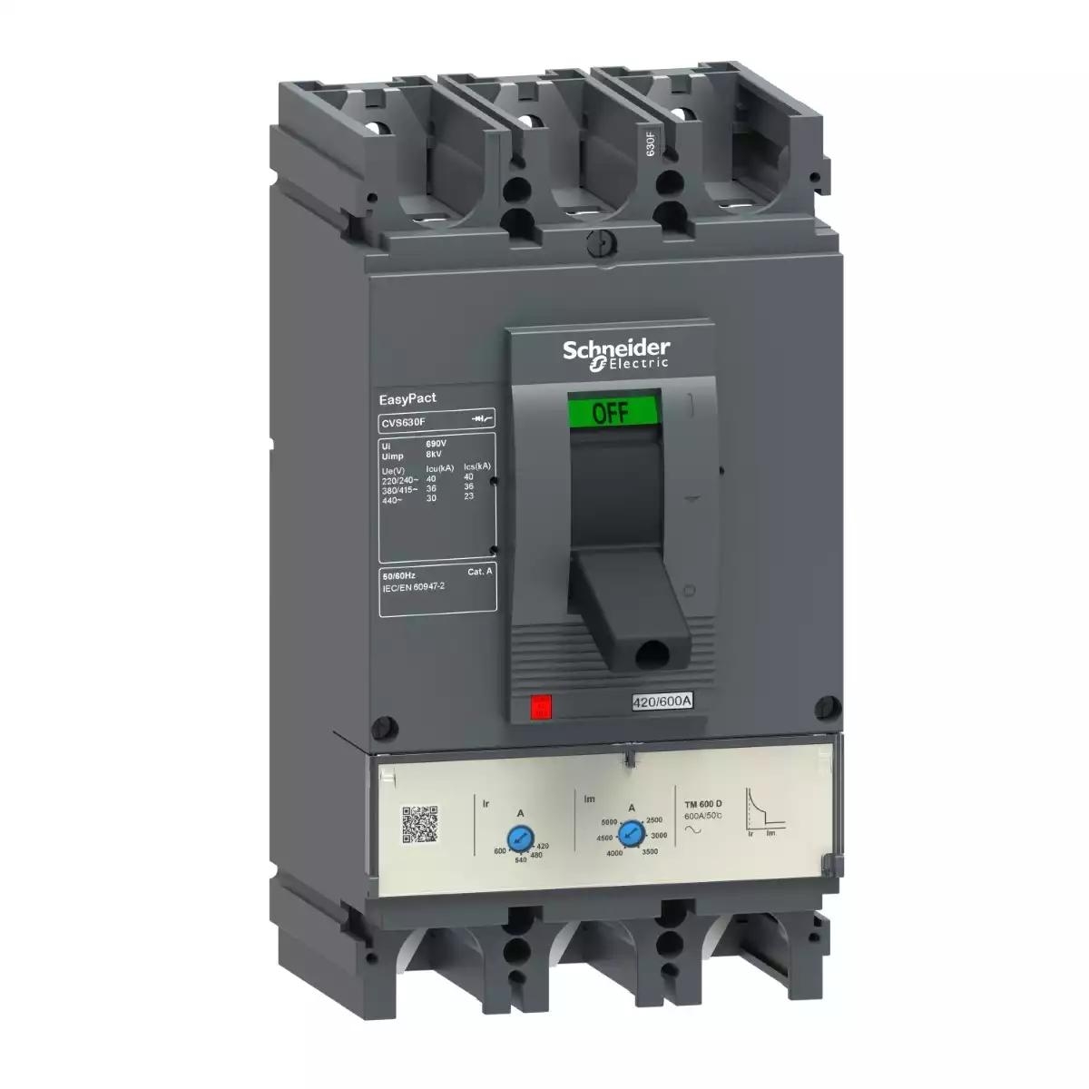 CVS400F TM400D 3P3D circuit breaker 50d