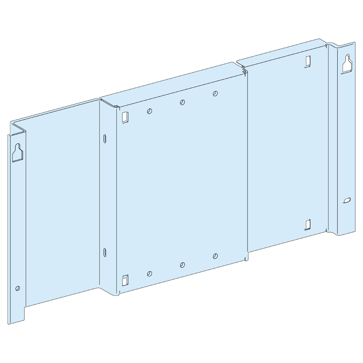 MOUNTING PLATE NSX/CVS/VIGI 630 V. FIX. ROT.HANDLE