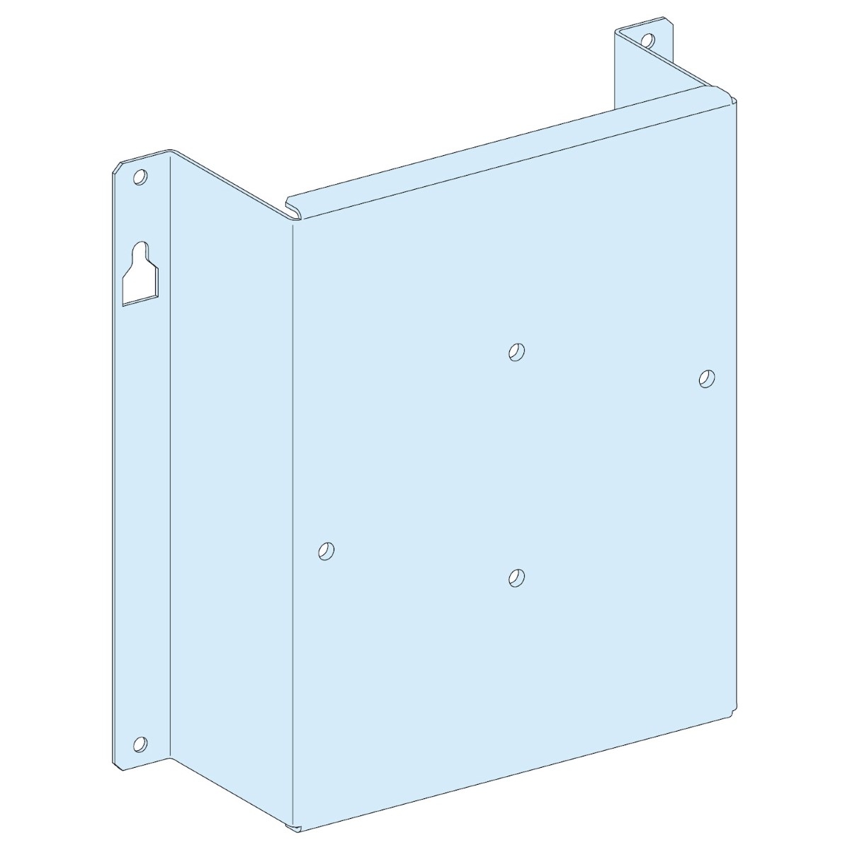 MOUNTING PLATE ISFT 250 FIXED VERTICAL W300