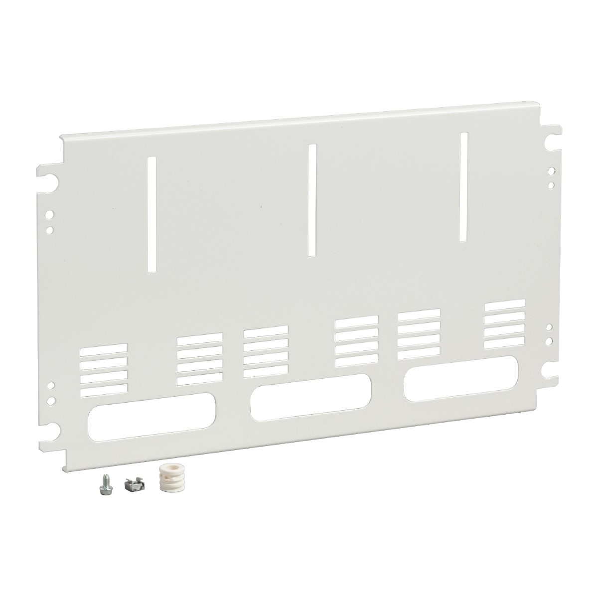 M.PLATE FOR 3 1P-METERS W600 5M