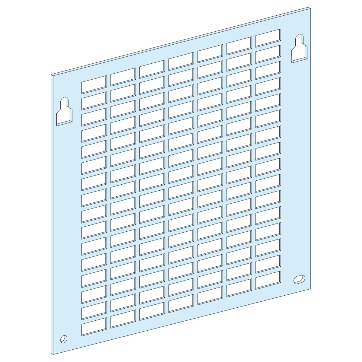 SLOTTED MOUNTING PLATE W600 4M