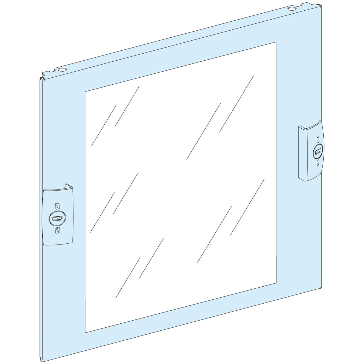 TRANSPARENT FRONT PLATE W300 6M