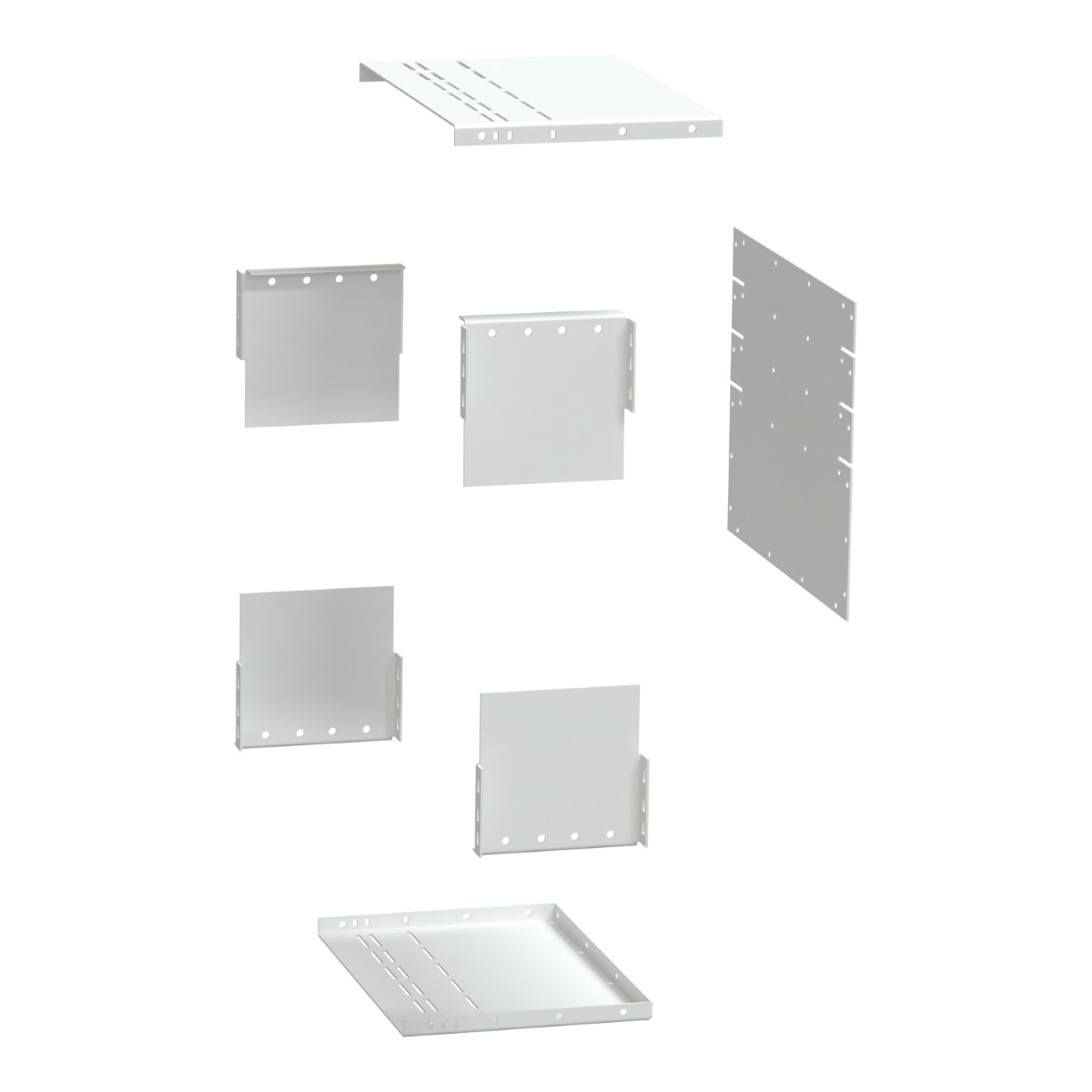 Form 4b cover for connection transfer assembly in duct for 3 to 5 modules