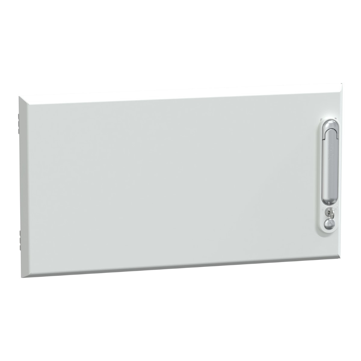 Door, PrismaSeT G, plain type for enclosure, 6M, W600 , IP30, white, RAL 9003