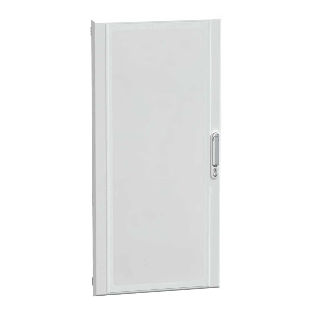 Door, PrismaSeT G, transparent type for enclosure, 24M, W600, IP30, white, RAL 9003