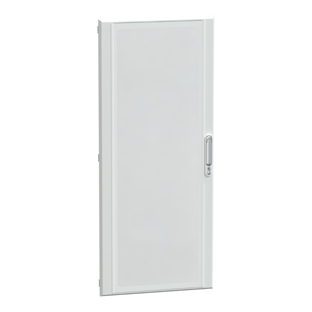 Door, PrismaSeT G, transparent type for enclosure, 27M, W600, IP30, white, RAL 9003