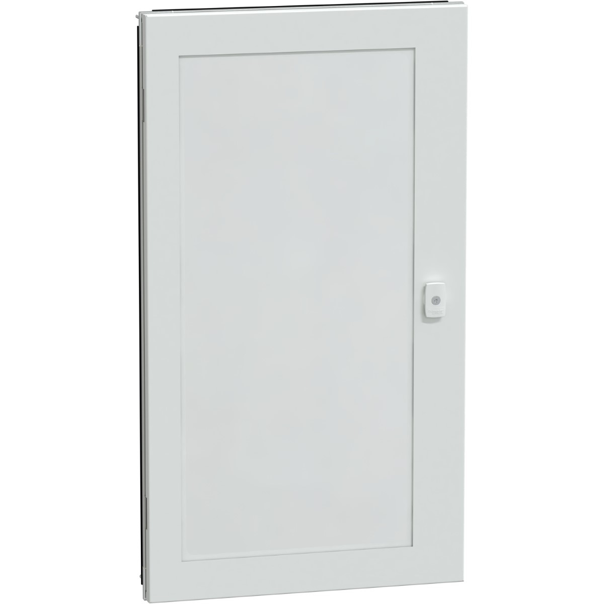 Door, PrismaSeT G, transparent with frame, 19M, W600, IP55, white, RAL 9003