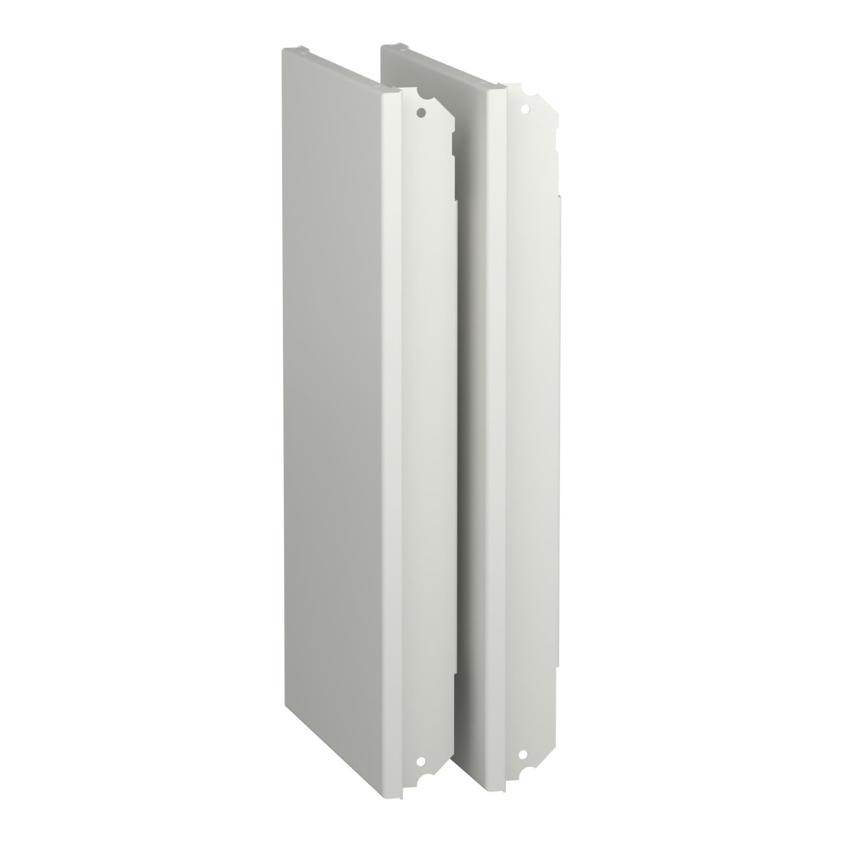 Side panel, PrismaSeT G, for extension enclosure, 7M, H450mm, IP55, white, RAL 9003, set of 2 (left/right)