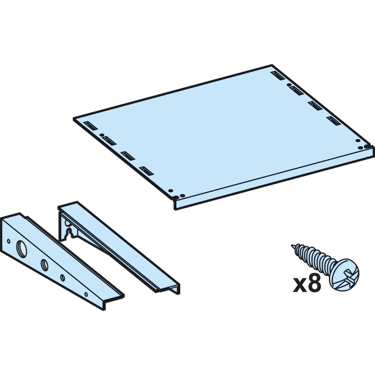 Canopy, PrismaSeT G, for Enclosure W300, IP55