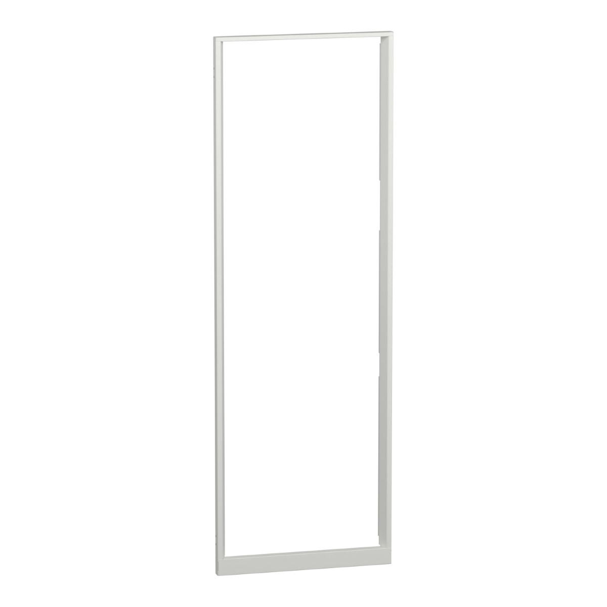 Cover frame, PrismaSeT P, for floor-standing enclosure, 36M, W650, IP30, White, RAL 9003