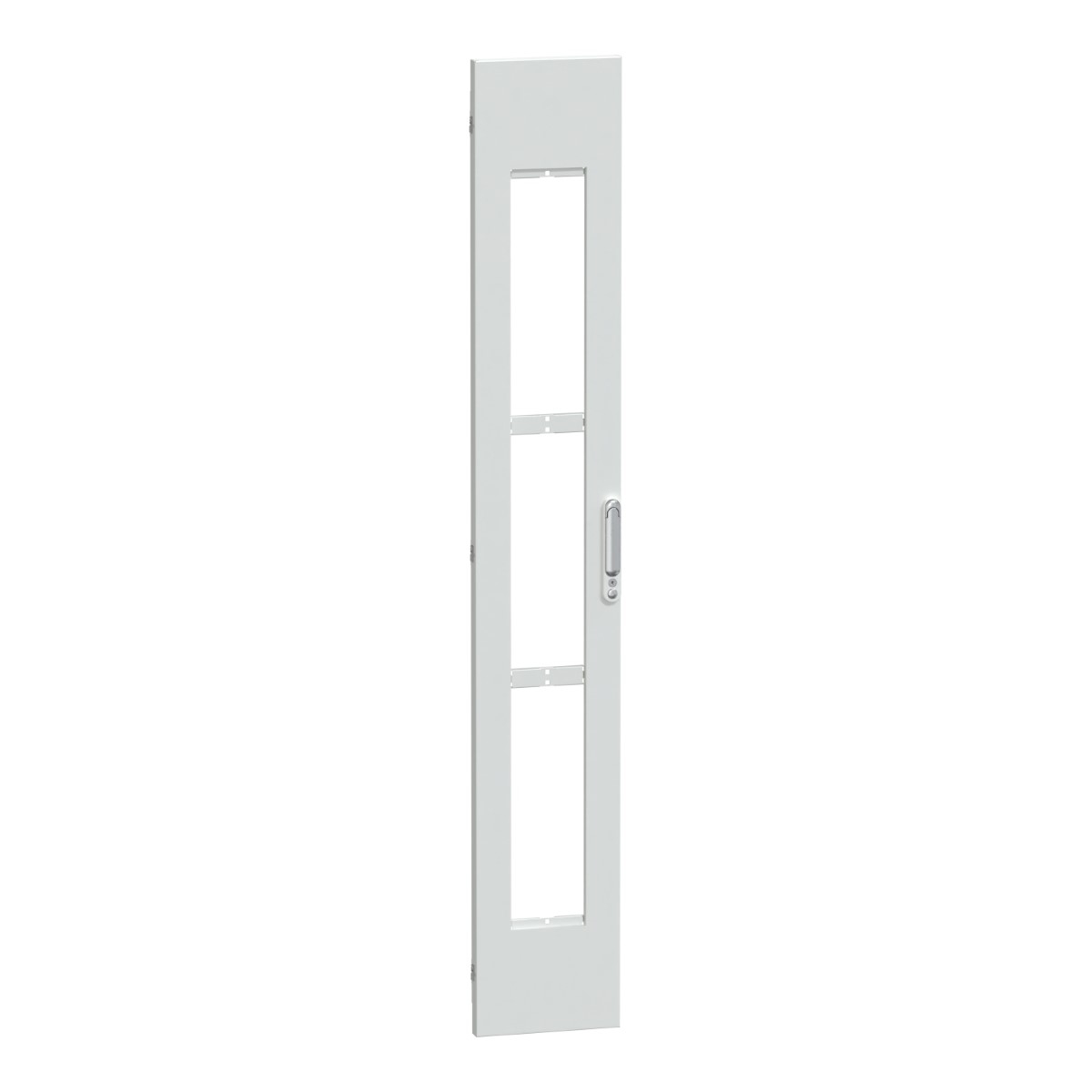 Door, PrismaSeT P, for floor-standing, HSI cut-out, reversible opening, 36M, W300, 2 locks, IP30, White, RAL 9003