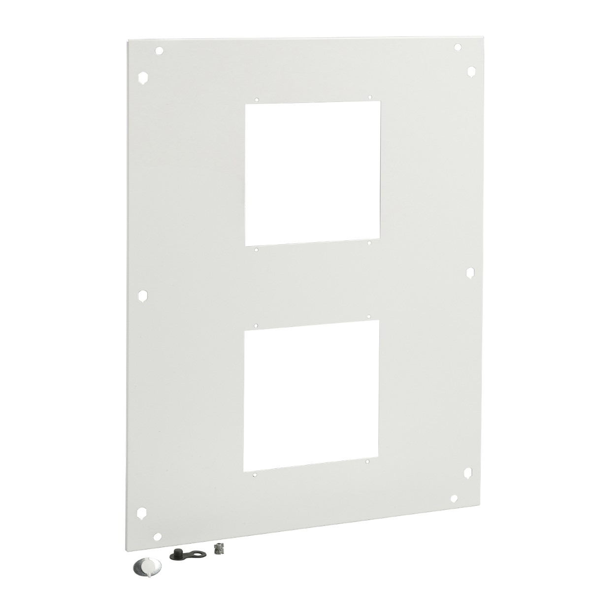 Roof plate, PrismaSeT P, for enclosure, W800mm, D600mm, IP54, with cut-out for top hood, white, RAL 9003