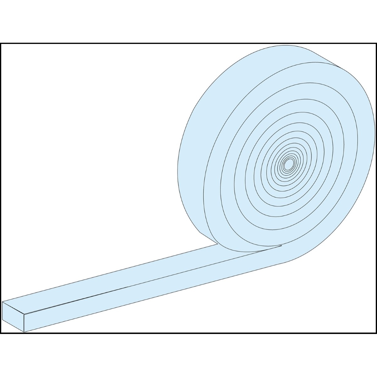 Sealing kit, PrismaSeT P / 6300, self adhesive gasket, side by side combination of cubicles IP55