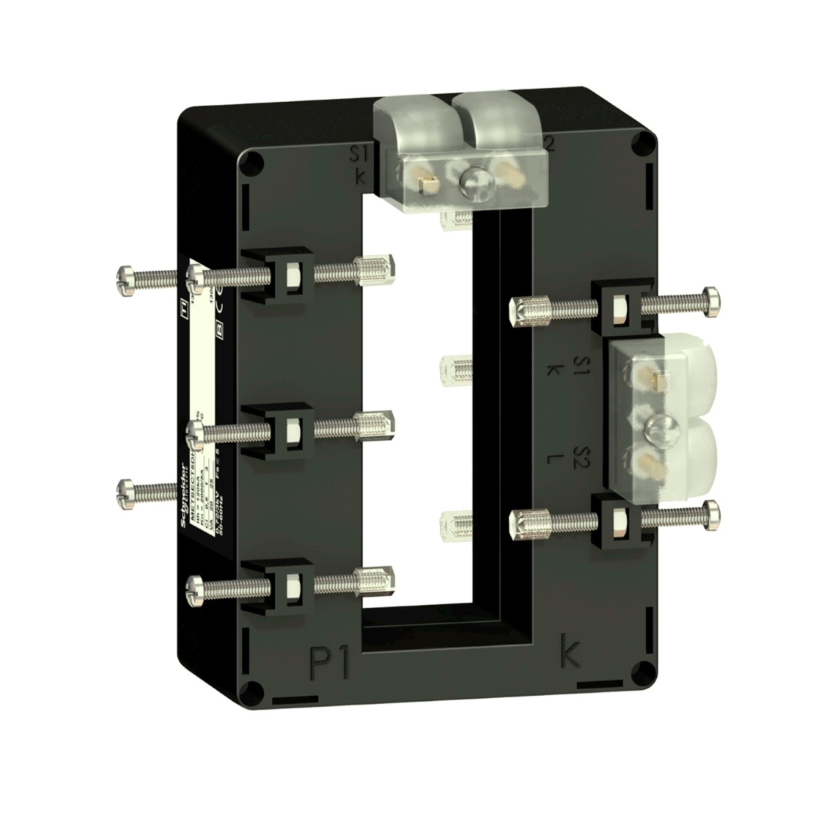 current transformer tropicalised 1250 5 double output for bars 38x102