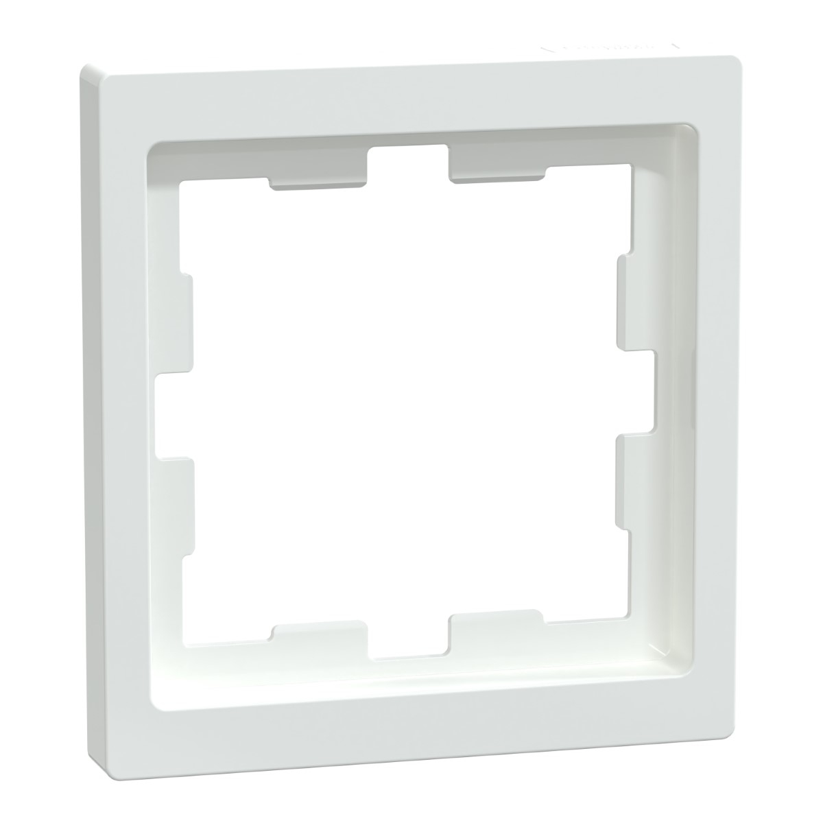 Cover frame, Merten D-Life, 1 gang, lotus white