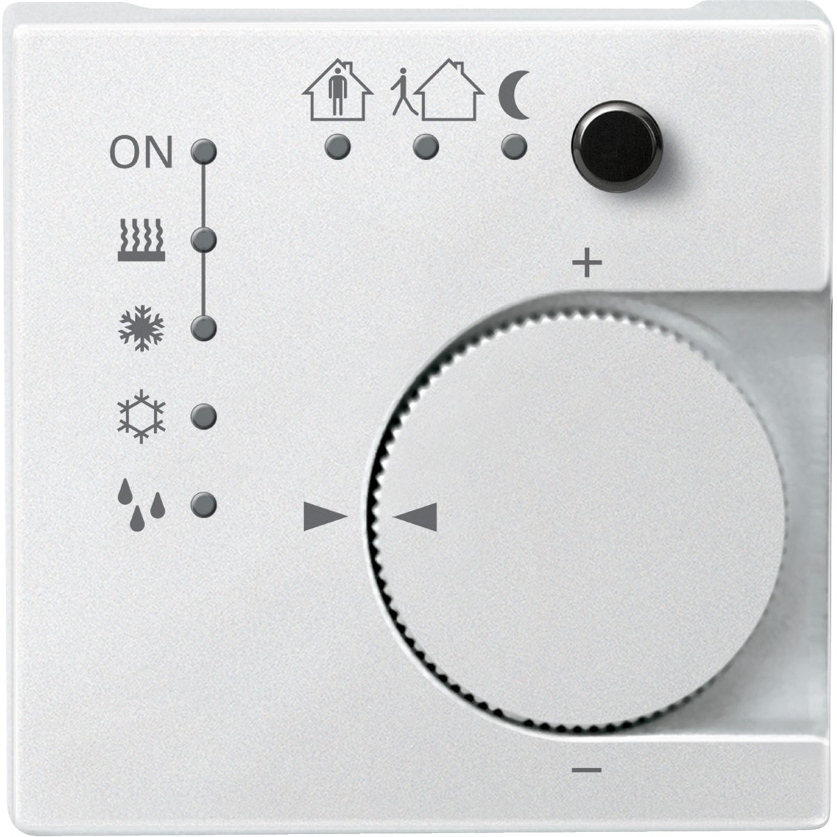 Thermostat, KNX, polar white, System M