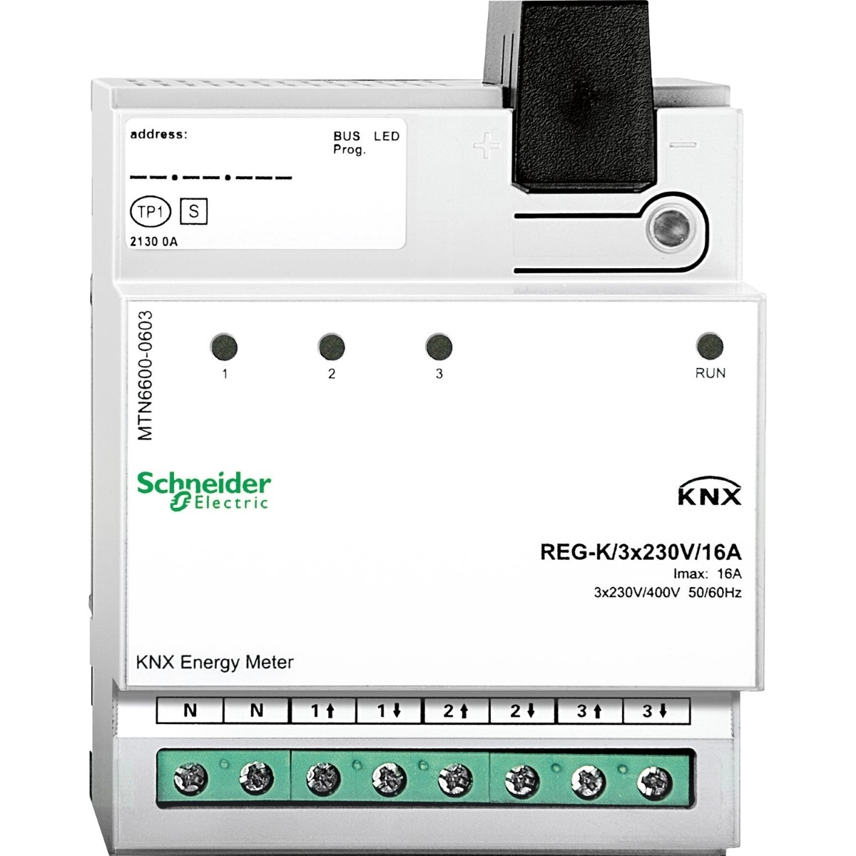 Merten KNX - Energy meter - 3 x 230 V - 16 A