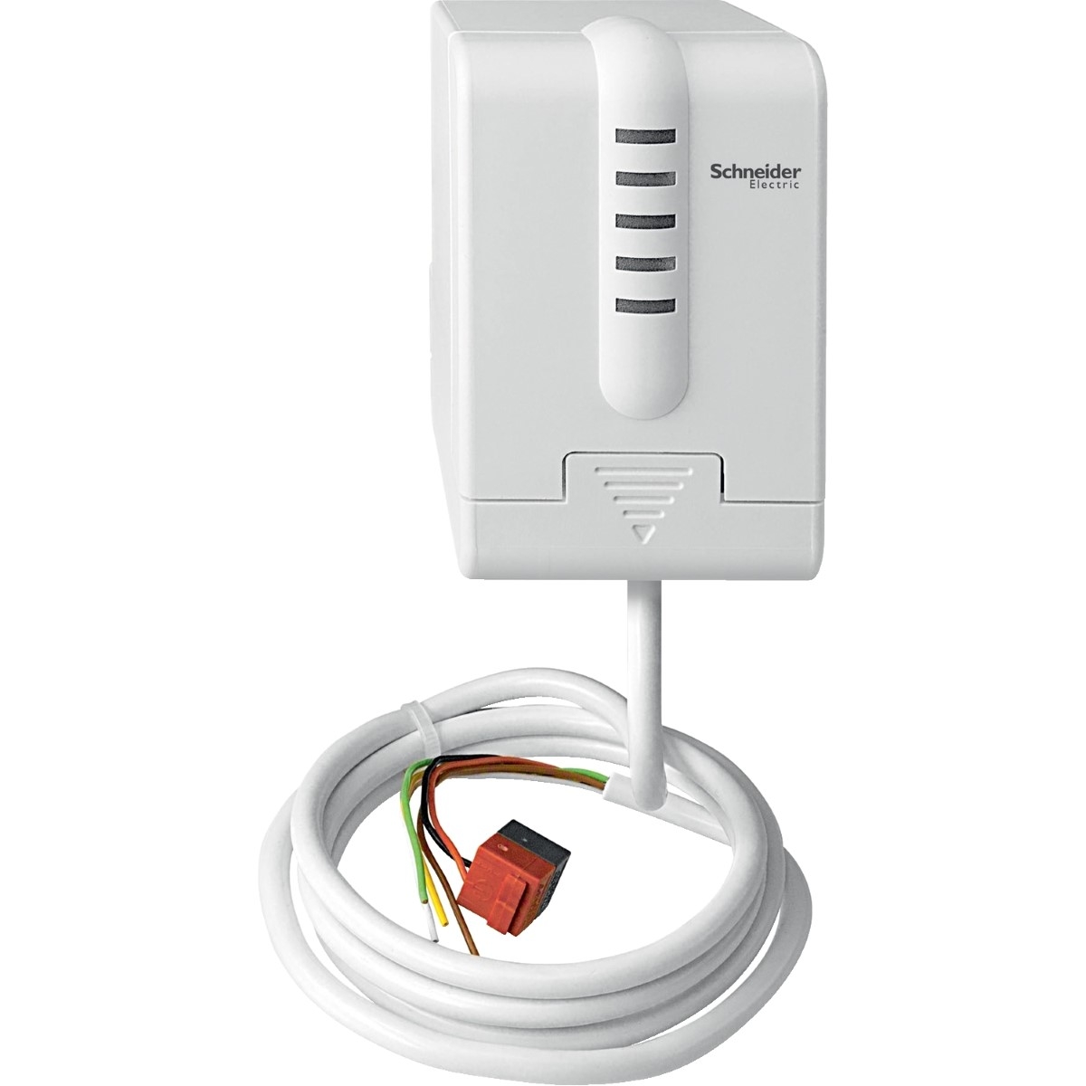 KNX valve drive with status LED and 2 inputs