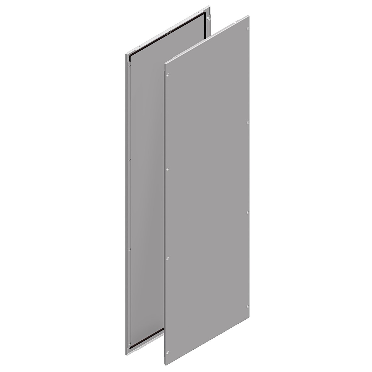 Spacial SFHD outdoor heavy duty - side panel - outside fixing - H1600 W430