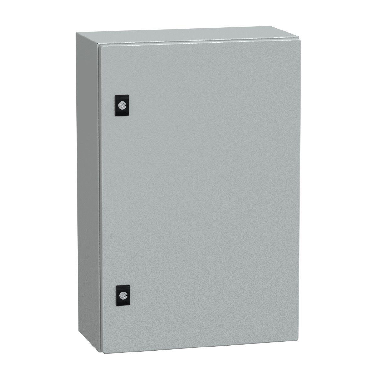 Spacial CRN plain door w/o mount.plate. H600xW400xD200 IP66 IK10 RAL7035..