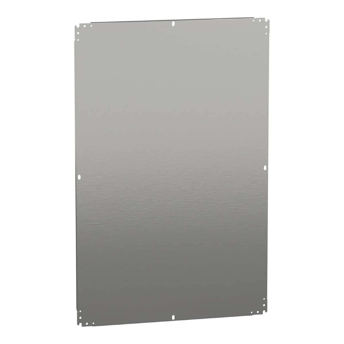 Plain mounting plate H1200xW800mm made of galvanised sheet steel