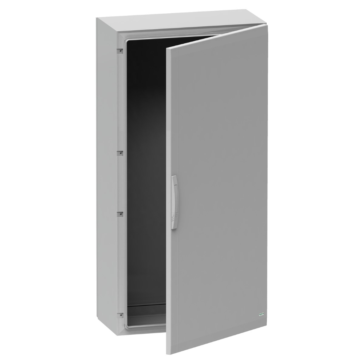 Floor standing polyester enclosure, Thalassa PLA, plain door, completely sealed, 1000x750x320mm, IP65, IK10