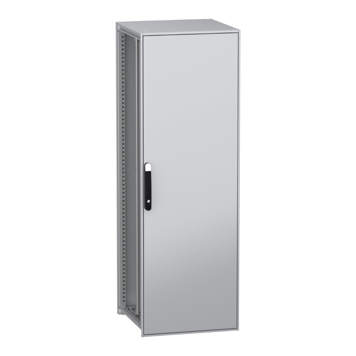 Floor standing modular electrical enclosure, PanelSeT SFN, decarbonized steel, mounting plate, 1800x600x600mm, IP55