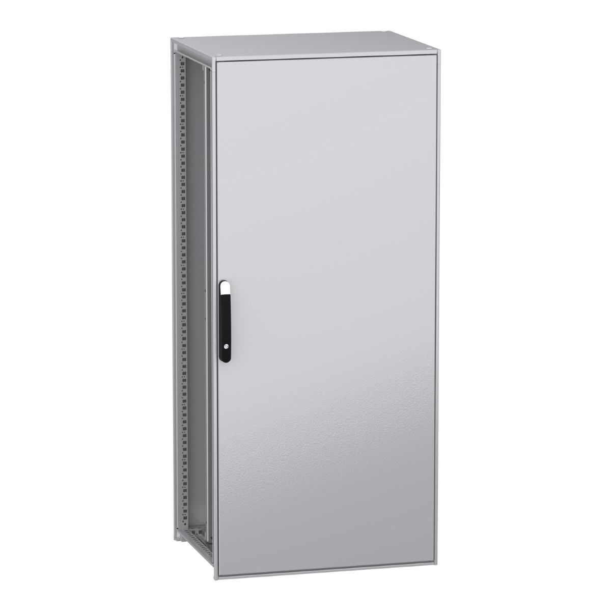 Floor standing modular electrical enclosure, PanelSeT SFN, decarbonized steel, mounting plate, 1800x800x600mm, IP55