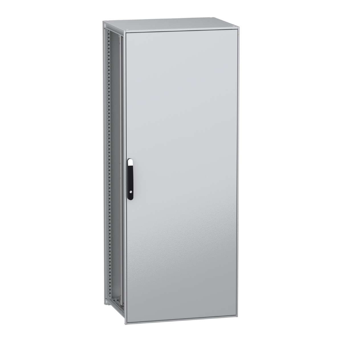 Floor standing modular electrical enclosure, PanelSeT SFN, decarbonized steel, mounting plate, 2000x800x600mm, IP55